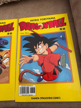 Lote de comic dragon ball