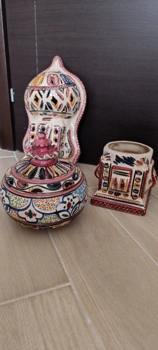 Lampade orientali in ceramica