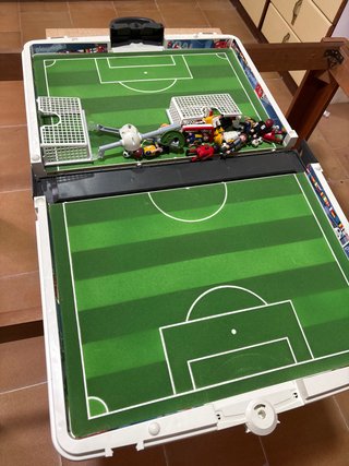 Campo de fútbol Playmobil