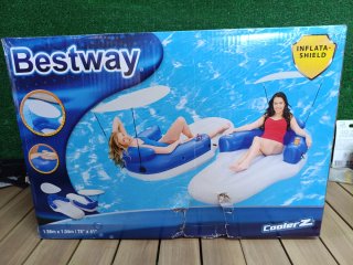 Colchoneta Hinchable Bestway Coolerz Doble