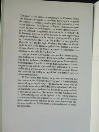 Cristianismo y liberación: Homenaje a Casiano ...