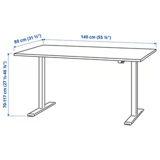 Escritorio Elevable Ikea Rodulf
