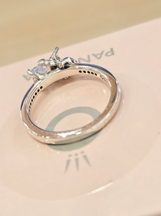 Anillo Pandora Stitch Disney Talla 56+caja
