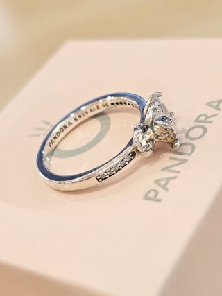 Anillo Pandora Stitch Disney Talla 56+caja