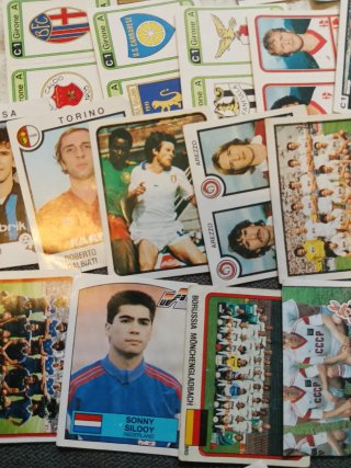 Lotto 60+ figurine Panini anni 80 Calcio