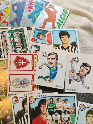 Lotto 60+ figurine Panini anni 80 Calcio