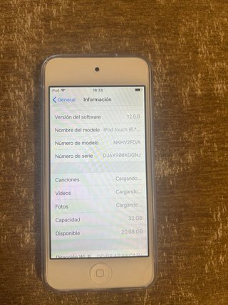 iPod Touch 6ª Gen 32GB Azul
