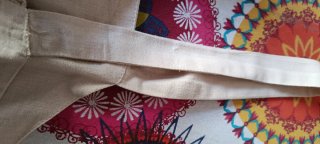 Mono Stradivarius Lino Beige Talla M