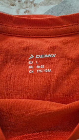 Camiseta deportiva Demix térmica