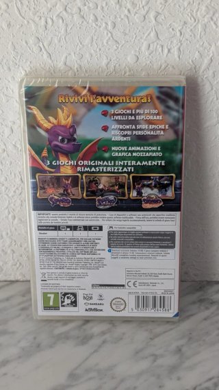 Spyro Reignited Trilogy Switch Precintado PAL IT