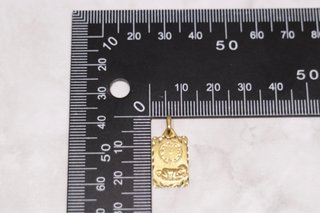PLACA BEBÉ-RELOJ, ORO 18K/1.9g