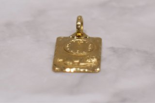 PLACA BEBÉ-RELOJ, ORO 18K/1.9g