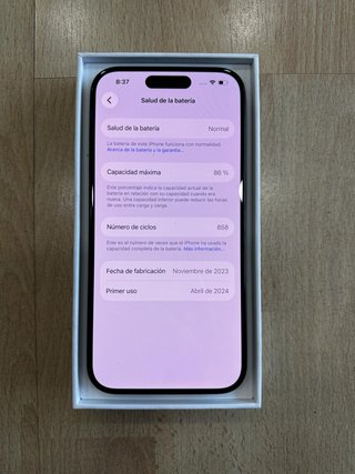 IPHONE 15 PRO NERO 128GB + FATTURA