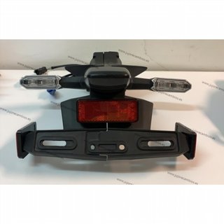 PORTAMATRICULA CON INTERMITENTES LED KAWASAKI