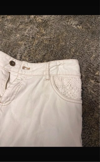 Shorts blancos mujer
