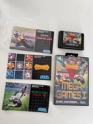 SEGA MEGA DRIVE 16 BIT + Sonic + Mega Game