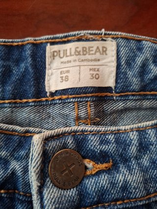 Bermudas vaqueras Pull&Bear desgastadas