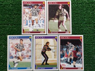 5 Carte Calcio Score 92 Ascoli