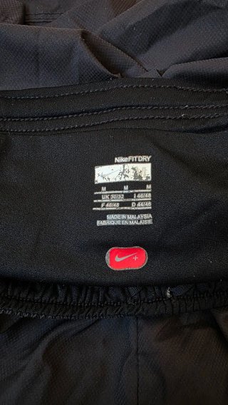 Nike Running Shorts Black Neon Yellow Technical