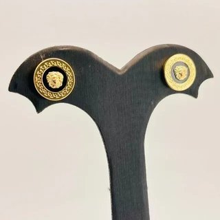 Pendientes Medusa Versace Oro 18K