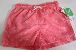 Bañador niño estrellas rosa