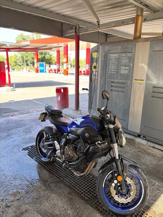 Yamaha MT-07 Azul
