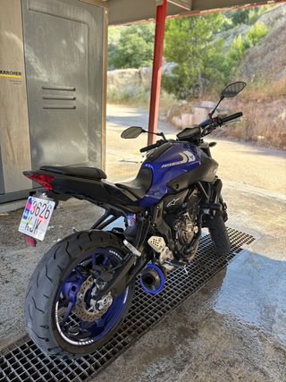 Yamaha MT-07 Azul