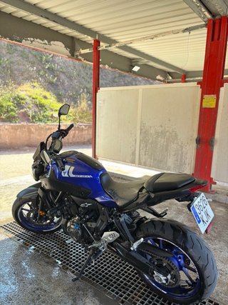 Yamaha MT-07 Azul