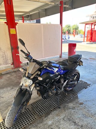 Yamaha MT-07 Azul