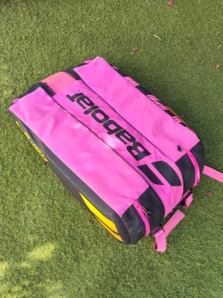 Raquetero Babolat Rafa Negro/Rosa Grande