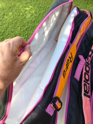 Raquetero Babolat Rafa Negro/Rosa Grande