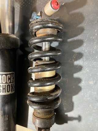 Horquilla y amortiguador Rock Shox