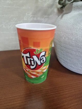 Vaso Trina Plástico Duro