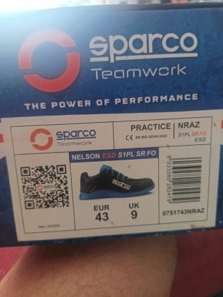 Scarpe antinfortunistiche Sparco n.43