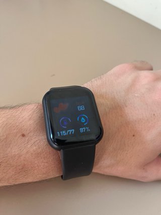 Reloj Inteligente Deportivo Negro