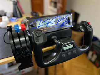 Volante y palancas Logitech Flight Yoke System