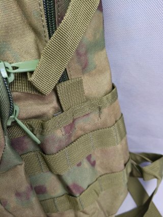 Mochila Táctica 15L Senderismo Camuflaje