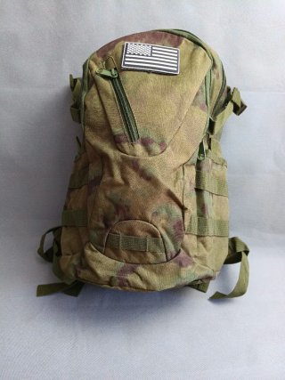 Mochila Táctica 15L Senderismo Camuflaje