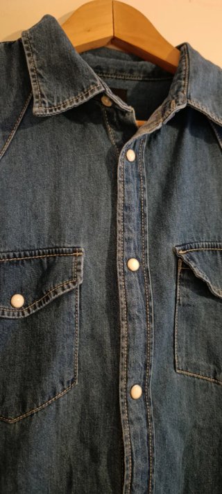 Camisa vaquera Zara Talla S