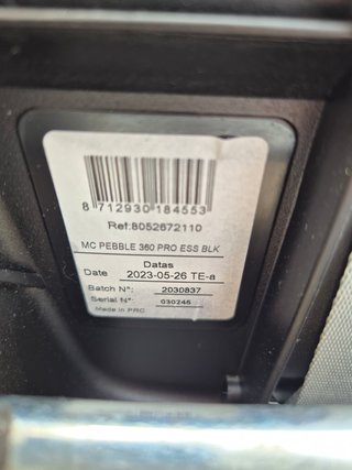 Maxi-Cosi Pebble 360 Pro Silla Coche + Base Isofix