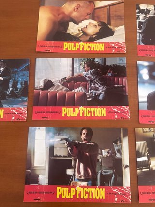 Pulp Fiction Set 7 fotocromos originales tarantino