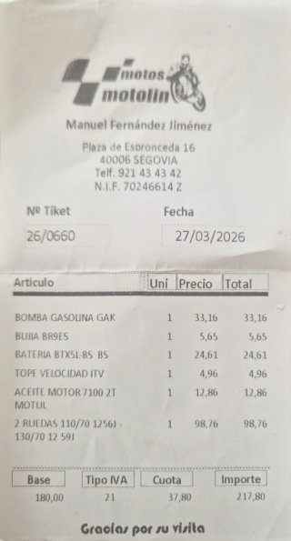 Kymco Scooter 49cc Revisada