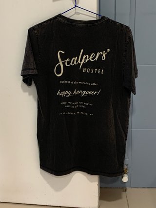 Camiseta Scalpers Talla M Gris