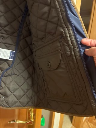 Chaleco acolchado azul hombre Talla S