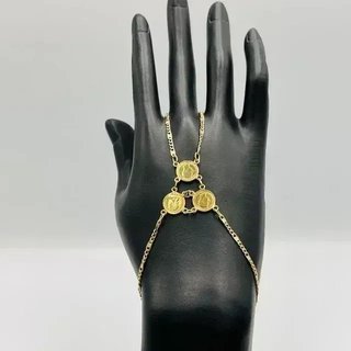 PULSERA MANITA MANITA 3 MONEDAS.