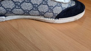 Zapatillas Gucci GG Logo Beige/Azul