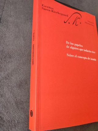 Escritos de Soren Kierkegaard de los papeles de...