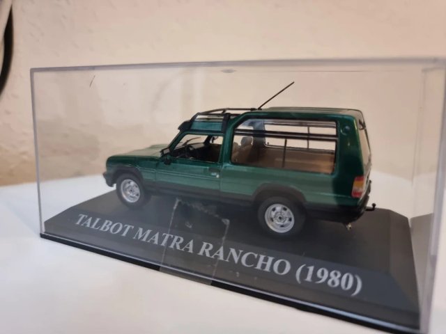 Réplica em escala 1/43 do Talbot Matra Rancho de 1980