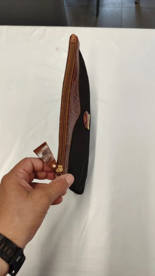 Pochette Aldo Ripani Unisex Pelle Marrone/Verde Ol