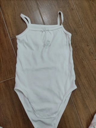 Body neonata canotta 5 pezzi